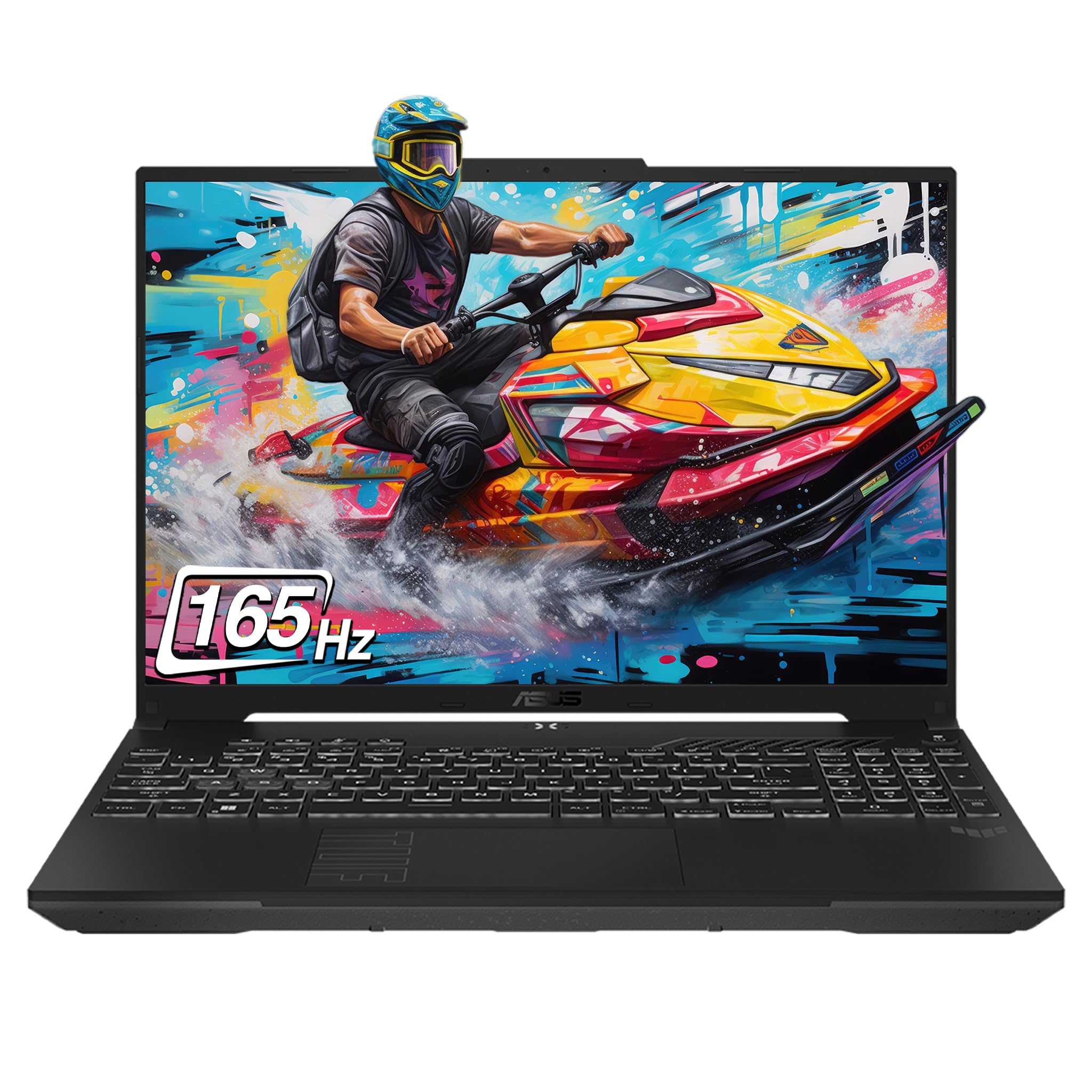 ゅぁϻɑϻ ASUS TUF F16 Gaming Laptop, Intel i7-13650HX, 32 GB DDR5 RAM, 2 TB